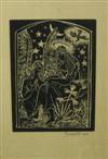 BROR J. O. NORDFELDT Group of 5 woodcuts.